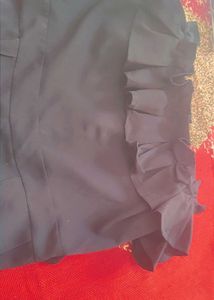 Stylish Ruffled Off-Shoulder Dress