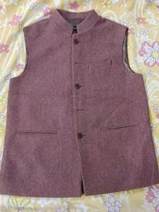 Men Half Jacket Woollen