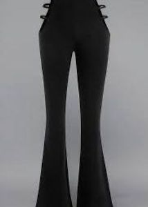 Cutout Flared Pants