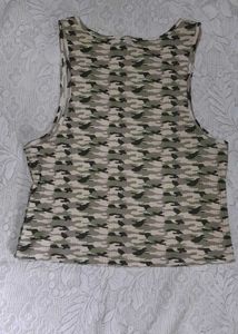 Women BSF Green /Tank Top