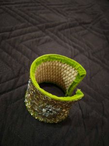 Floral Bangle Bracelet
