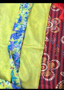 Embroidered  Printed Saree