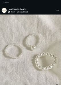 Sanrio Beaded Rings