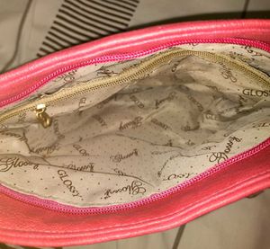 Hot pink Fringe Sling Bag