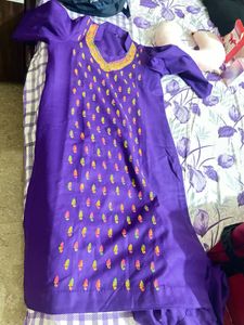 Women Woolen Suit Salwar Set  Unused
