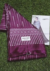 Elegant Dola Silk Saree
