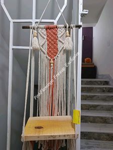 Macrame Wooden Shelf