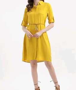 Mustard Yellow Dress