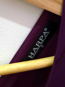 Purple Sleeveless Midi Dress