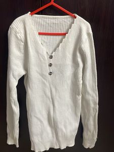 White Skin Fit Top