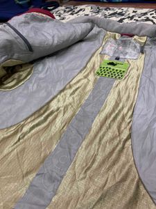 HEAVY DUTY static battle burgundy Quilted Jacket