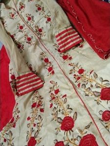 Low Price Trendy Embroidery Gown Lehenga Dupatta