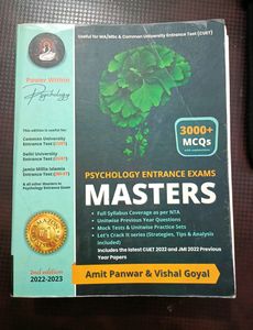 Master&#39;s Psychology CUET Preparation Book