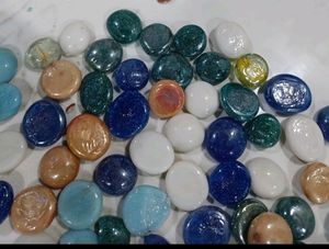 Decorative Glass Gems - Assorted Colors