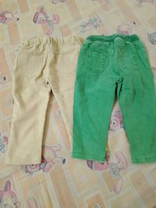 Two Pairs of Toddler Pants