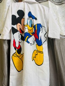 Cartoon Print Shirt