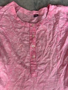 Pink Anarkali Kurta