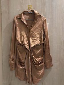 Very Hot Satin Short Dress