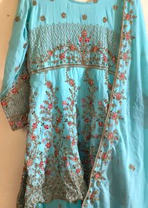 Wedding And Party Wear Heavy Garara Dress