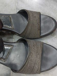 Sparkly Slide Heels