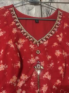 Party Wear Long Gown Or Kurti