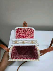 Woven Crossbody Bag (New)
