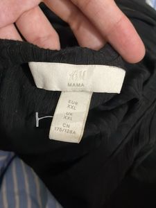 H&amp;M Knit Black Long Sleeve Dress