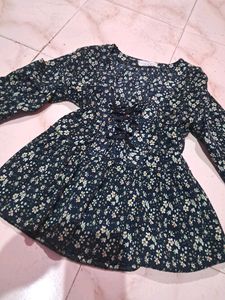 Daisy Print Top