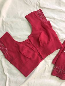 Pink -saree