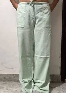 Plain Menthol Coloured Pant