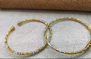 Gold Tone Bangle Set
