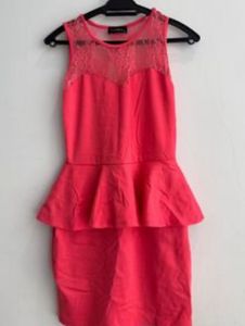 Lace Peplum Bodycon  Dress