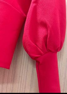 Red Western Top/Tunics
