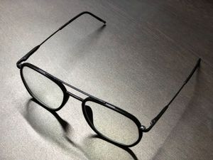 Black Metal Frame Glasses