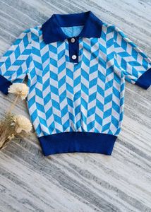 Geometric Pattern Top