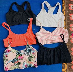 34 size crop top bra and used as a blouse also