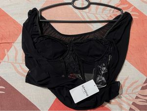 Sexy Lace Full Sleeve Corset Top