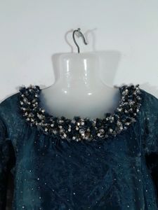 Charcoal Black Partywear Gown (Women&#39;s)