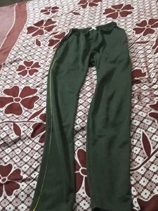 Green Track Pants