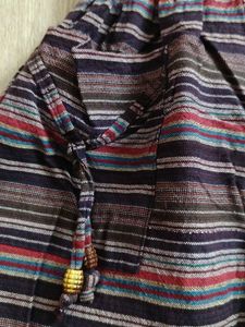 Striped Boho Jumpsuit