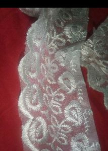 white embroidery Lace 🤍🏵️🍀