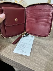 Mango Burgundy Wallet