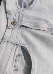 Light Blue High Waist Skinny Jeans