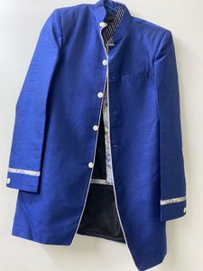 Royal Blue Sherwani Set