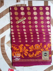 Elegant Maroon Saree