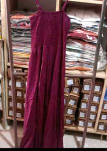 Burgundy Maxi Dress