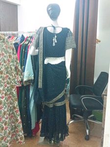 WRAP OR INDO- WESTERN SAREE