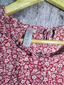 Floral Pattern Top For Women&#39;s