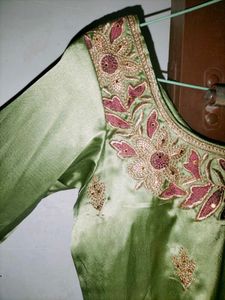 Pista Green Sharara Set