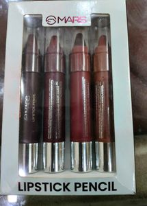 Mars Lipstick Pencil Set - 4 Colors